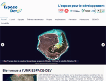 Tablet Screenshot of espace-dev.fr